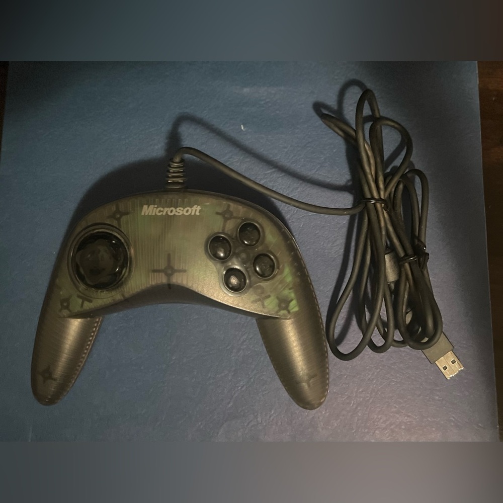 Microsoft SideWinder Controller Plug & Play Game Pad USB PC